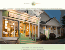 Tablet Screenshot of delaware-house.com